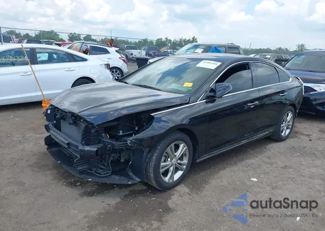 2018 Hyundai Sonata Sport+ из США, поврежденный, VIN 5NPE34AF8JH723753